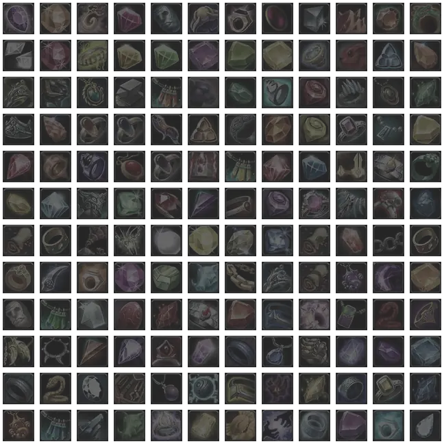 Jewelcrafting's Midnight reagents: ore goes in; glass, stone, dust and uncut gems come out, and every step can be sold or used.