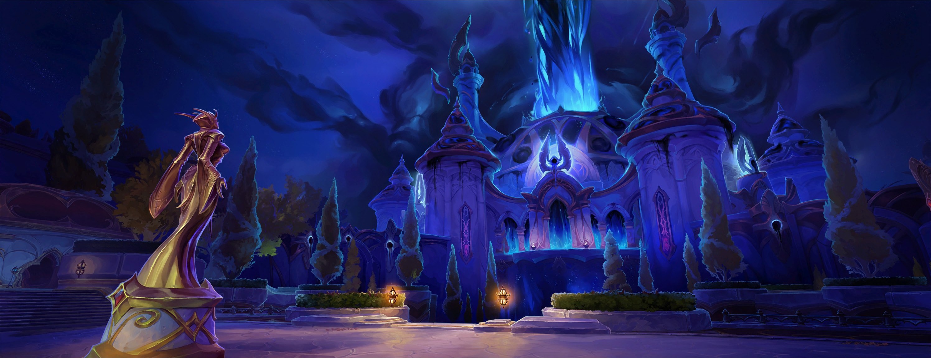 March on Quel'Danas loading screen
