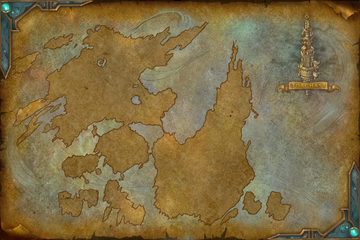 The Maw zone map