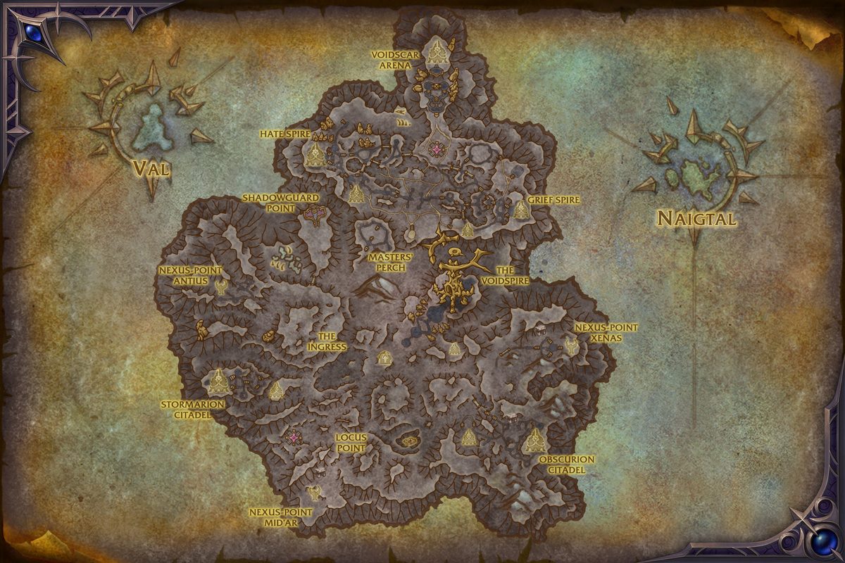 Voidstorm map